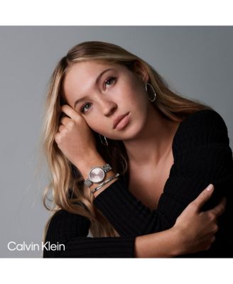 Women's Gleam Silver-Tone Stainless Steel Bracelet Watch 32mm