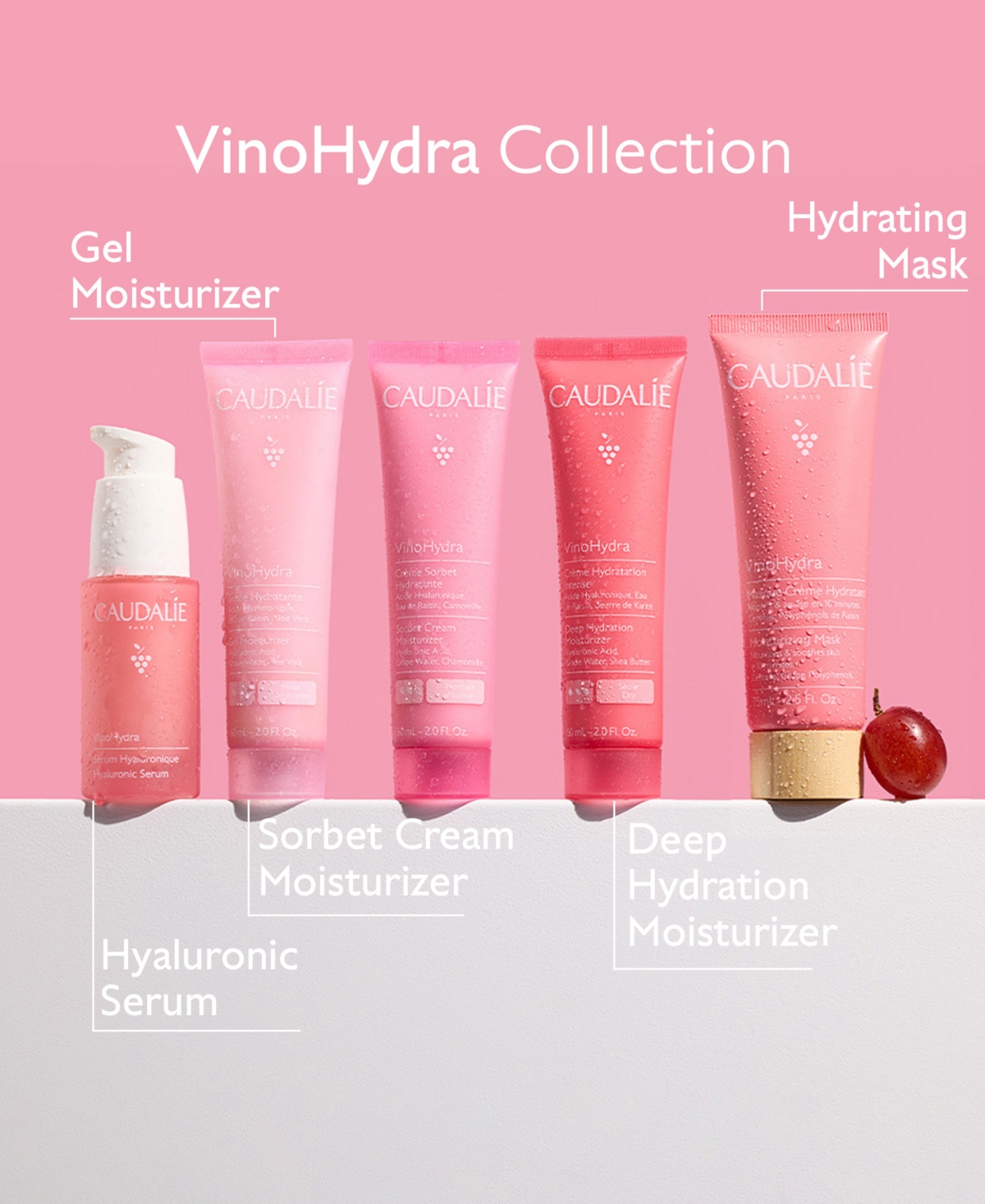 Caudalíe Vinohydra Hyaluronic Serum, 1 Oz. In No Color