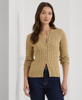 Lauren Ralph Lauren - Women's Cable-Knit Cardigan