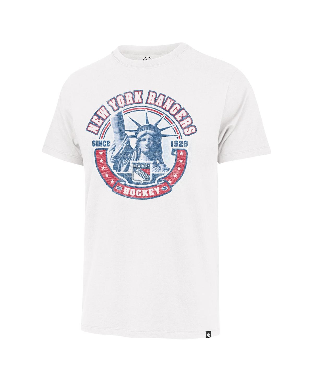 47 Brand Men's New York Rangers Regional Localized Franklin T-Shirt