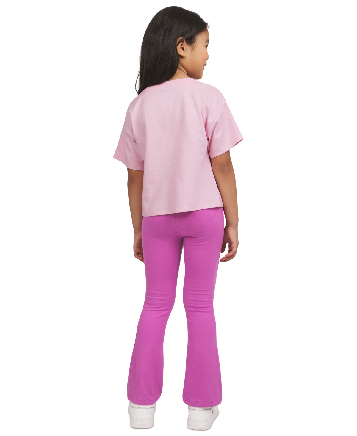 Champion Little Girls Logo Graphic T-Shirt & Flare Leggings, 2 Piece Set