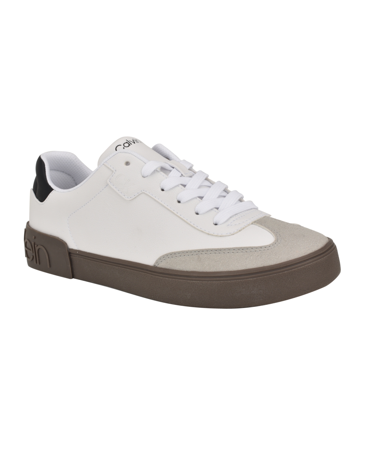 CALVIN KLEIN MEN'S ROMAL LACE-UP CASUAL SNEAKERS 