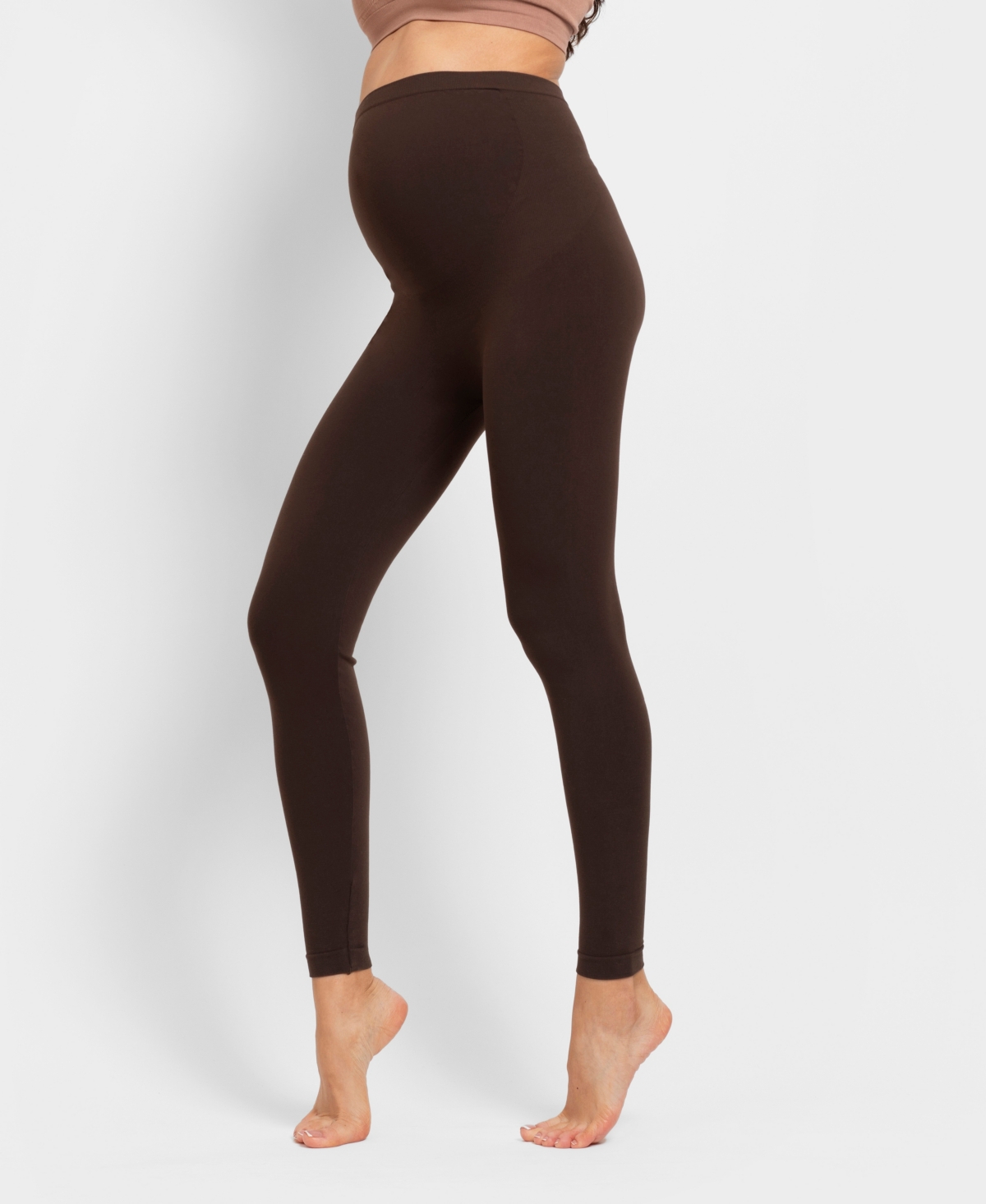 Shop Seraphine Women's Over Bump Legging In Mocha