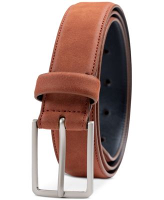 Men's Faux Suede Belt, Created for Macy's
