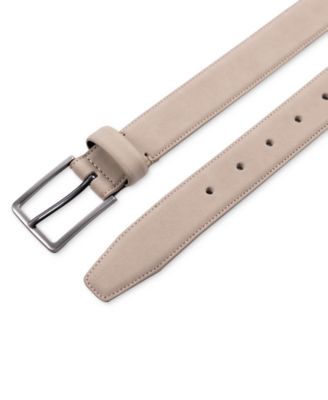 Men's Faux Suede Belt, Created for Macy's