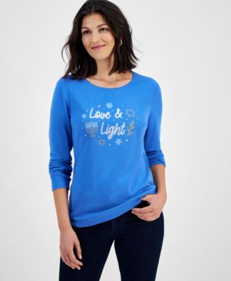 Holiday Lane - Women's  Love & Light T-Shirt