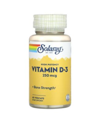 Solaray D3 10,000 LU VCapsules | 60 Count - Macy's
