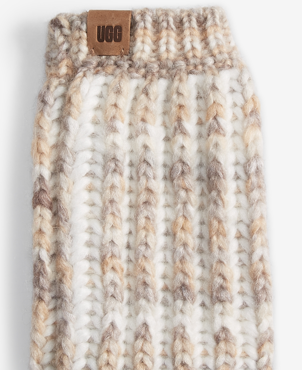Ugg Women's Chunky Space-Dyed Fingerless Gloves