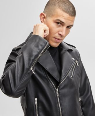 Men's Biker Jacket, Created for Macy's