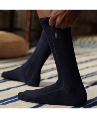 Men's 3-Pk. Supersoft Rib Dress Socks