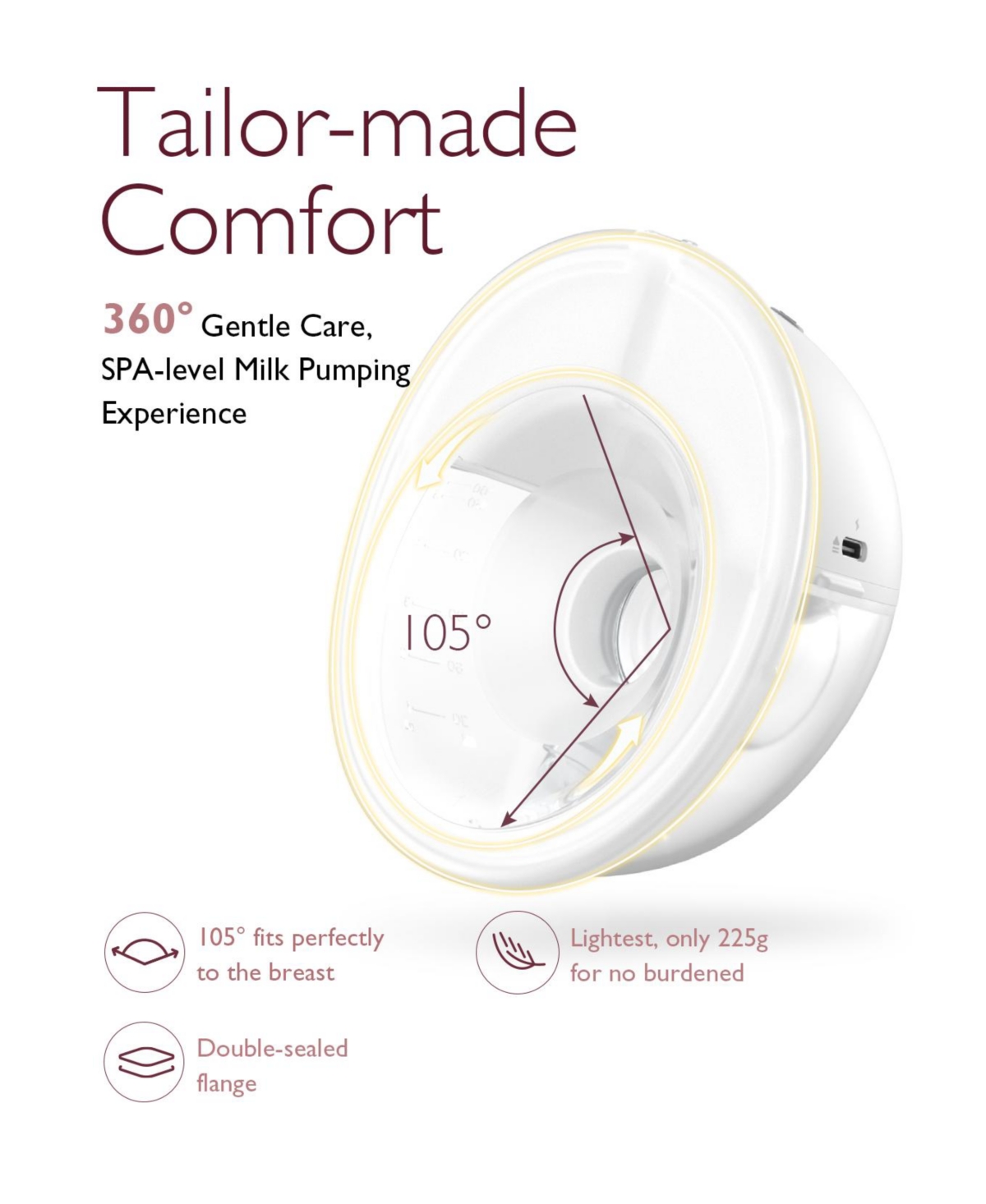 Momcozy Double All-In-One Breast Pump | M5