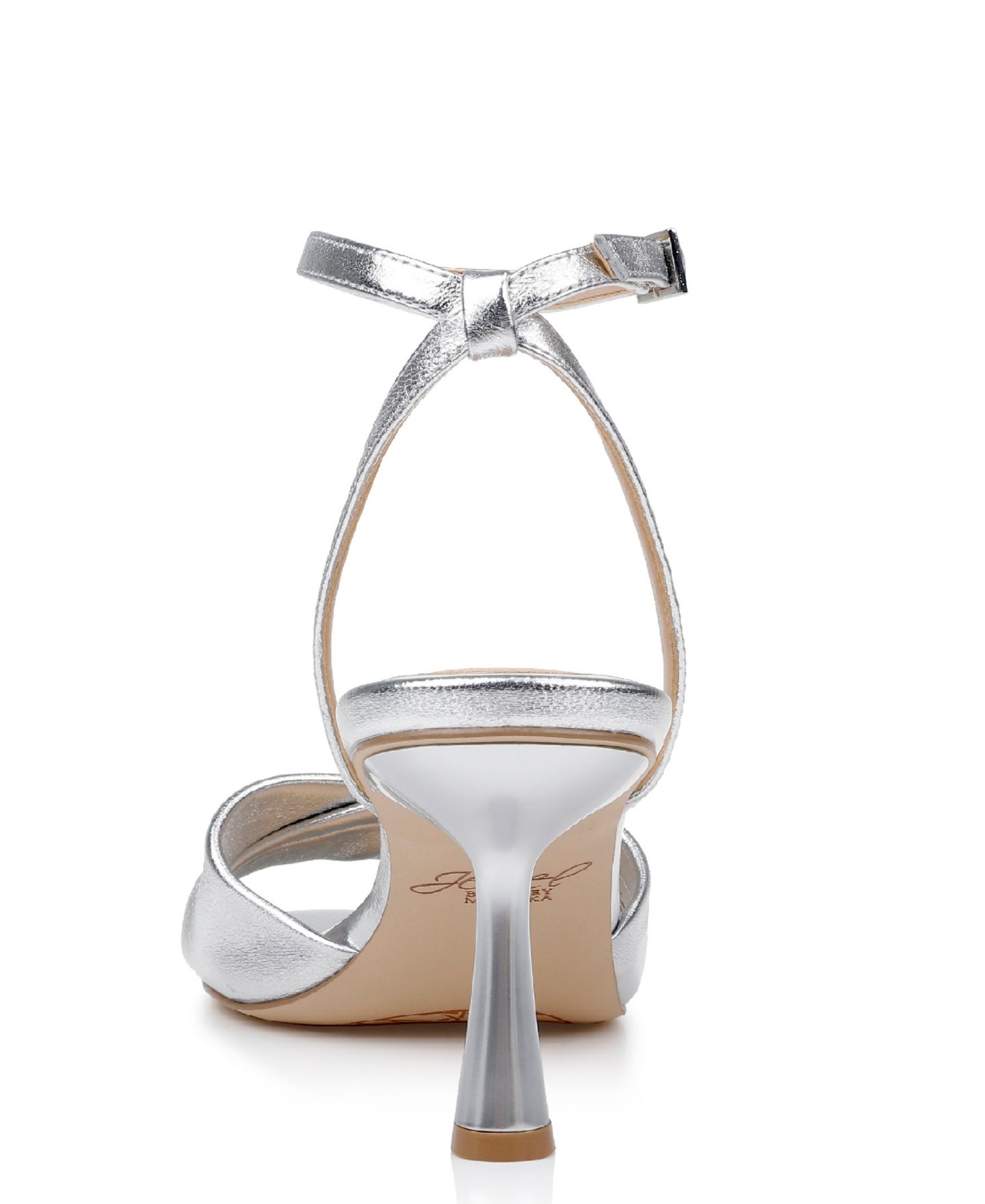 Женские сандалии Jewel Badgley Mischka Kaia Dress Evening Sandal, цвет: Золотой кожаный — фото 7
