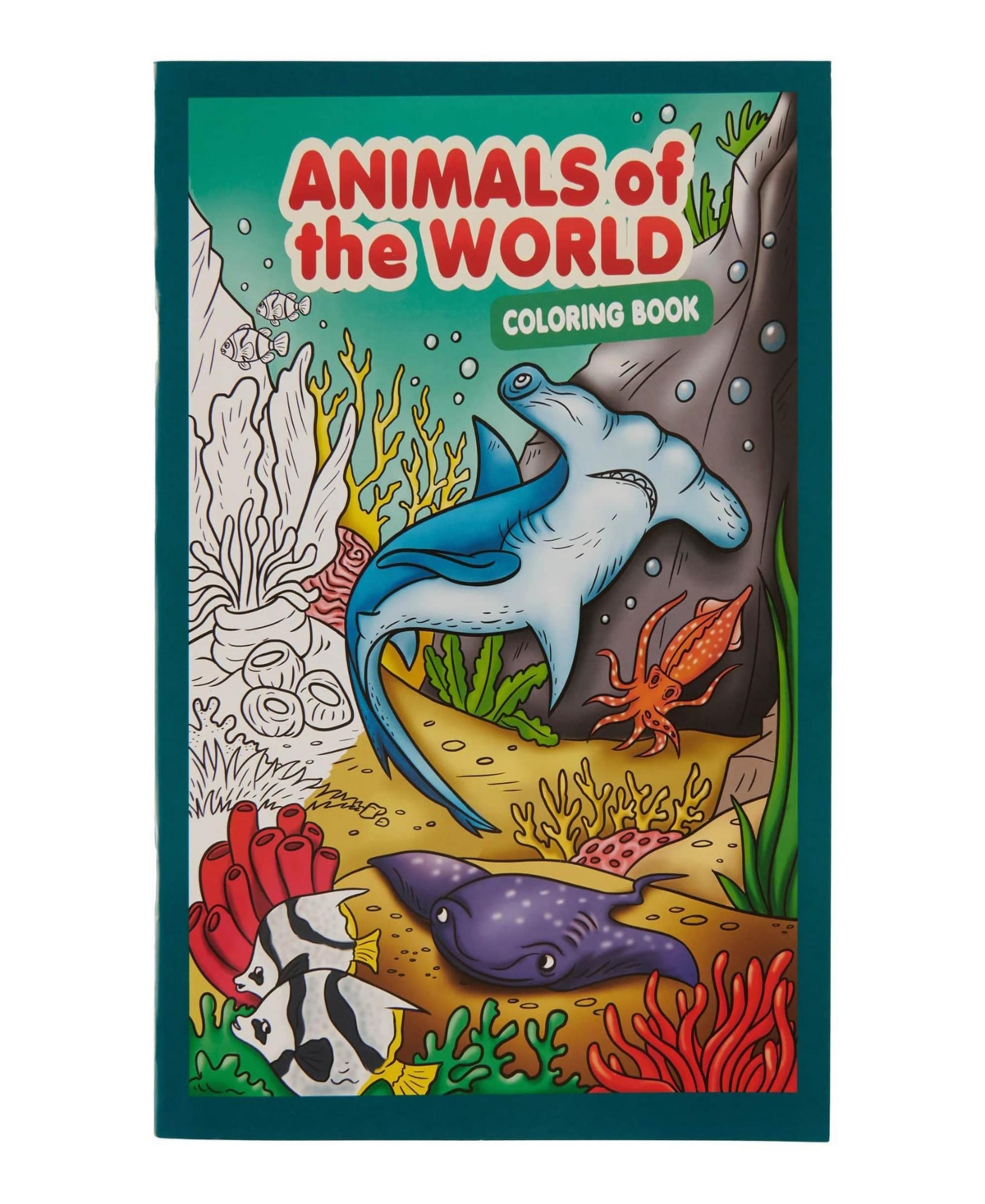 Montrose Colors Three Little Twigs Animals Of The World Coloring Books Bundle In Multi