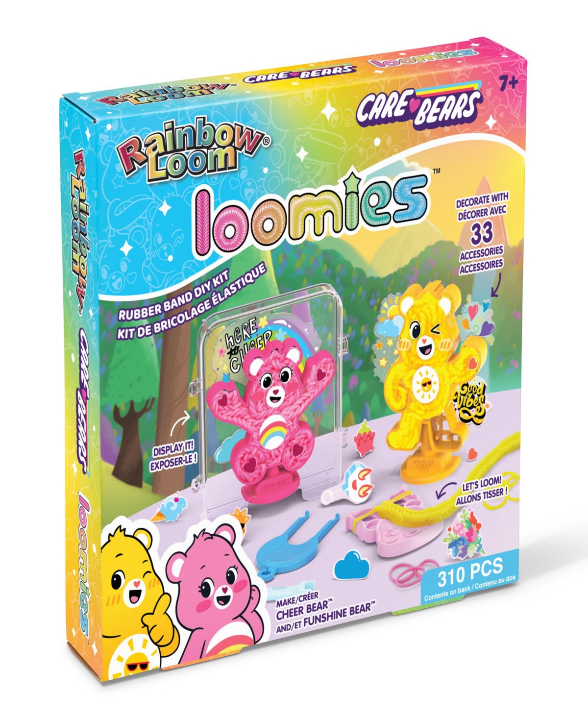 Rainbow Loom Care Bears Loomies In Multi