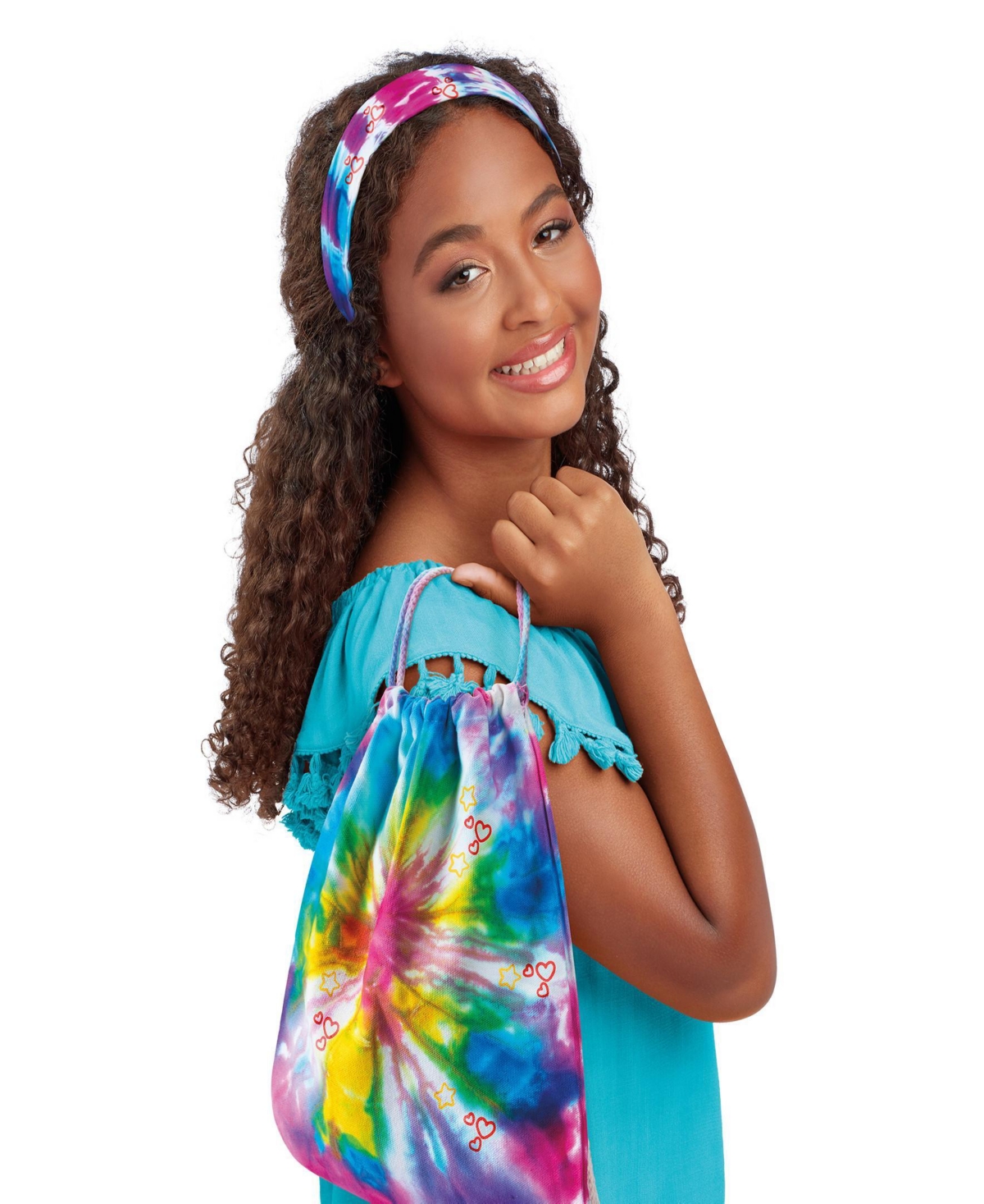 Cra-z-art Shimmer N' Sparkle Tie Dye Fashion Tote In Multi