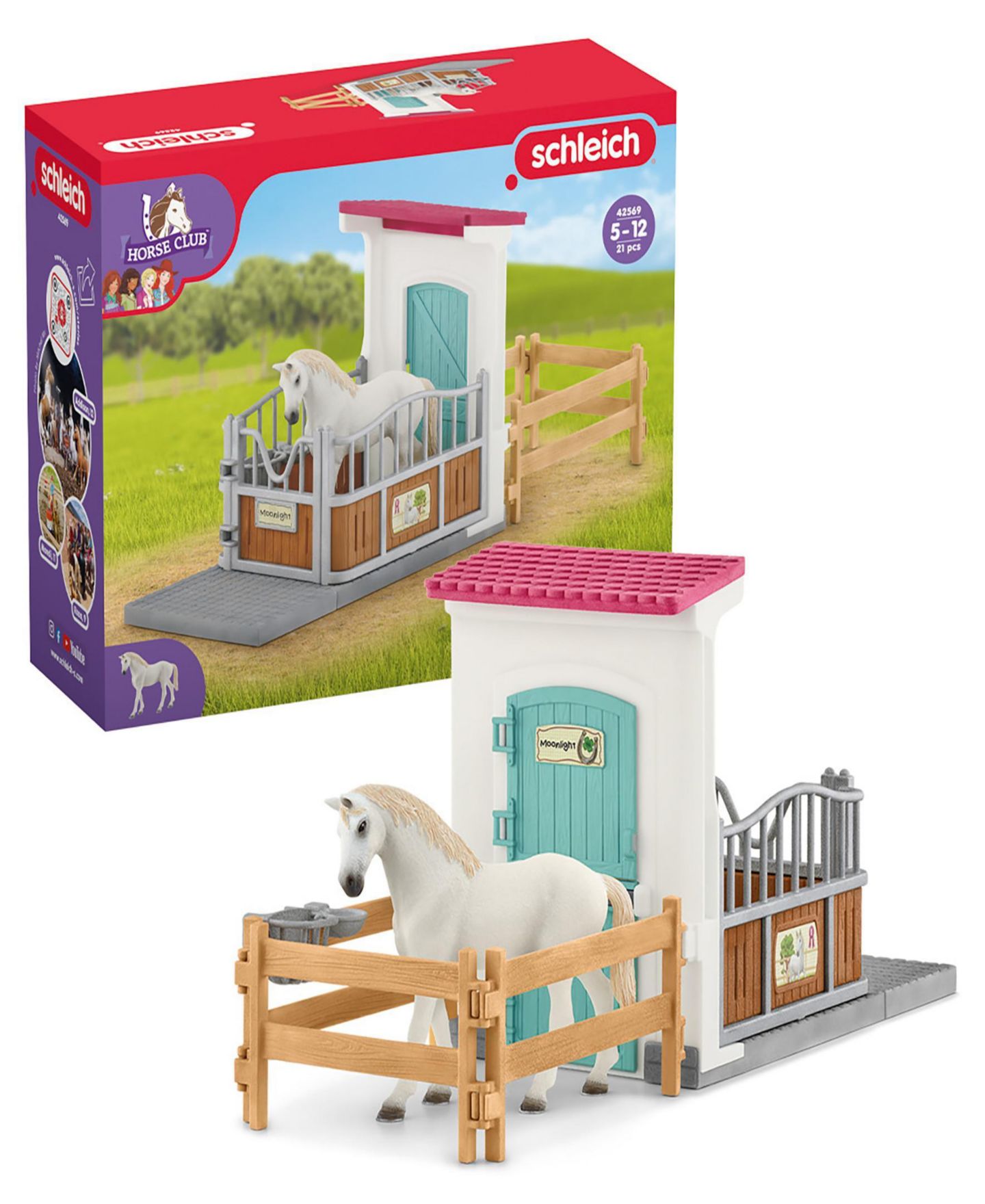 Детский игровой набор Schleich Horse Club Expandable Playset, Ages 5+ — фото 2