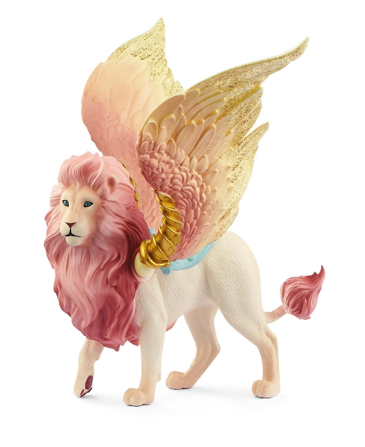 Schleich Bayala Fairy In Flight On Winged Lion Playset In Multi