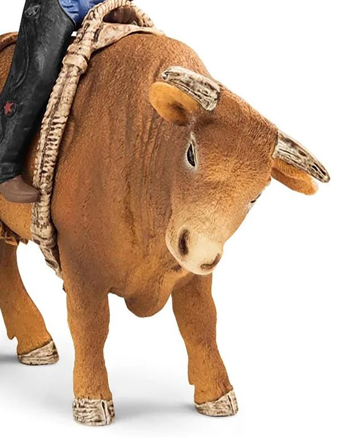 Schleich Farm World Cowboy With Bull Figure Playset In Multi