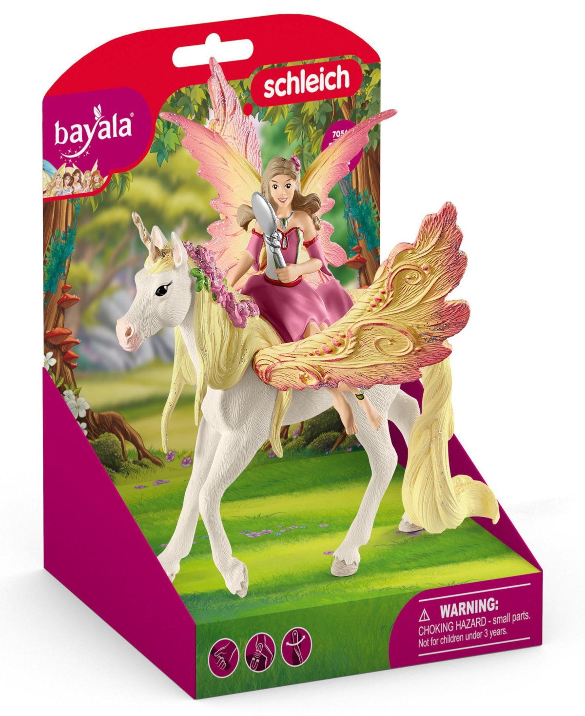 Schleich Bayala Fairy Feya With Pegasus Unicorn Playset In Multi