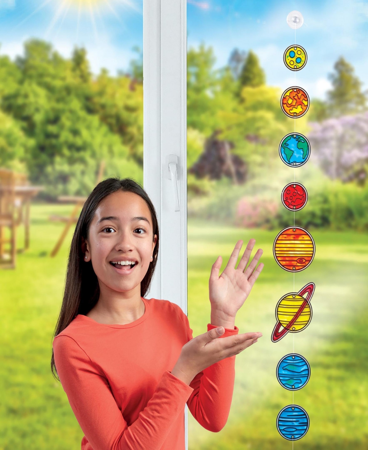 Brainstorm Toys My Very Own Solar System Sun Catcher Craft Kit In Multi