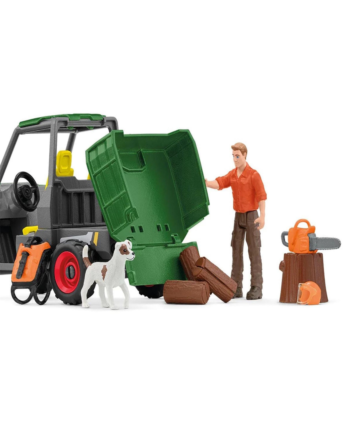 Schleich Farm World Working In The Forest Playset In Multi