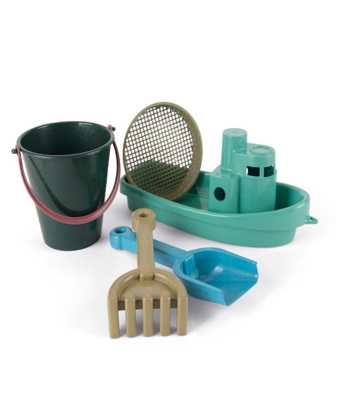 Детские игрушки Dantoy BMT Boat & Sand Set, 5-Piece Set, Ages 2+