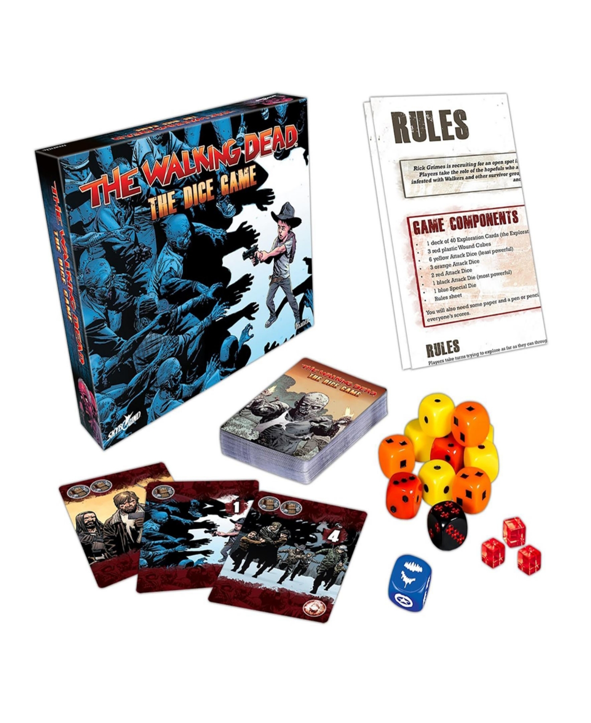 Mantic Games The Walking Dead: The Dice Game In Multi