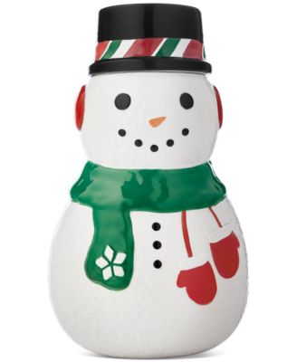 Holiday Lane Snowman Cookie Jar - Macy's