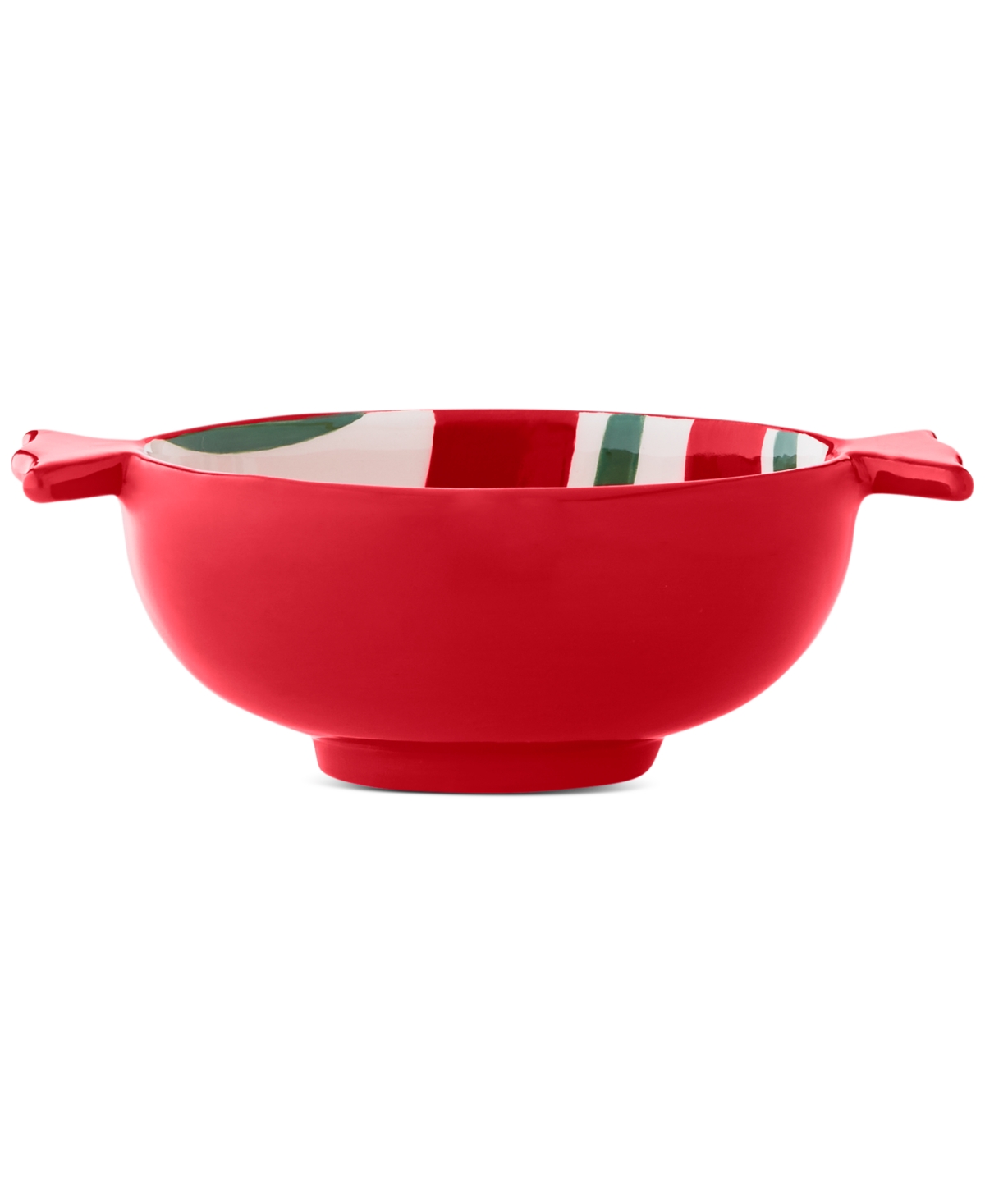 Holiday Lane Set of 3 Candy Bowls with Wood Tray