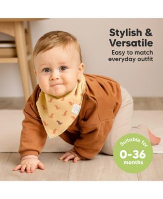 8pk Baby Bandana Bibs, Baby Drool Bibs for Baby Girl, Boy, Baby Bibs for Infant, Newborn