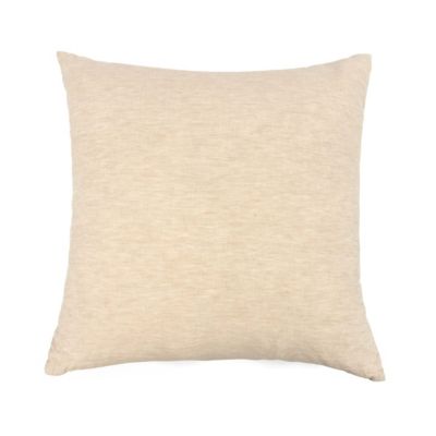 20" x 20" French Linen Pillow with Removable Sham