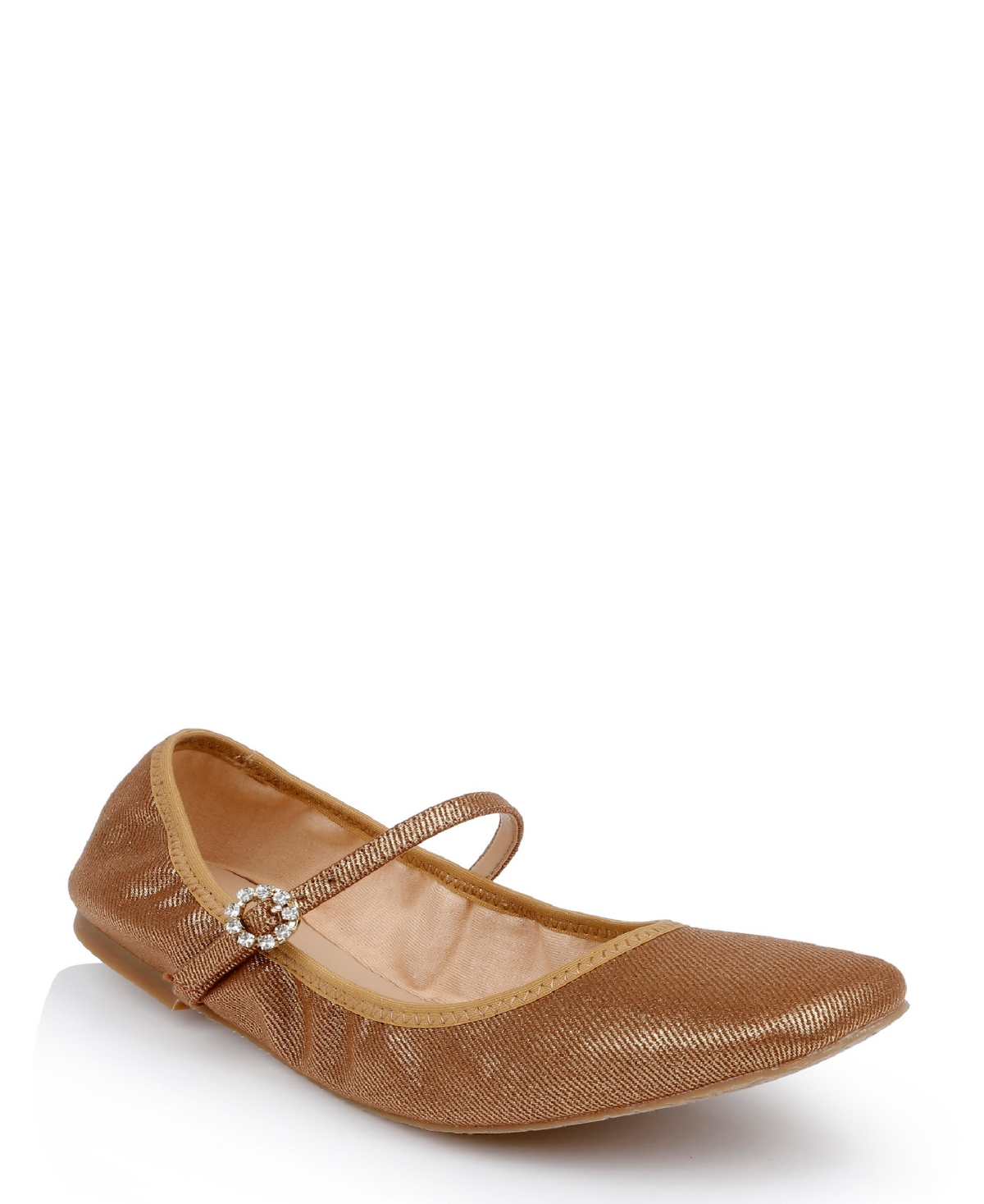 Jewel Badgley Mischka Kaya Ballerina Evening Flat