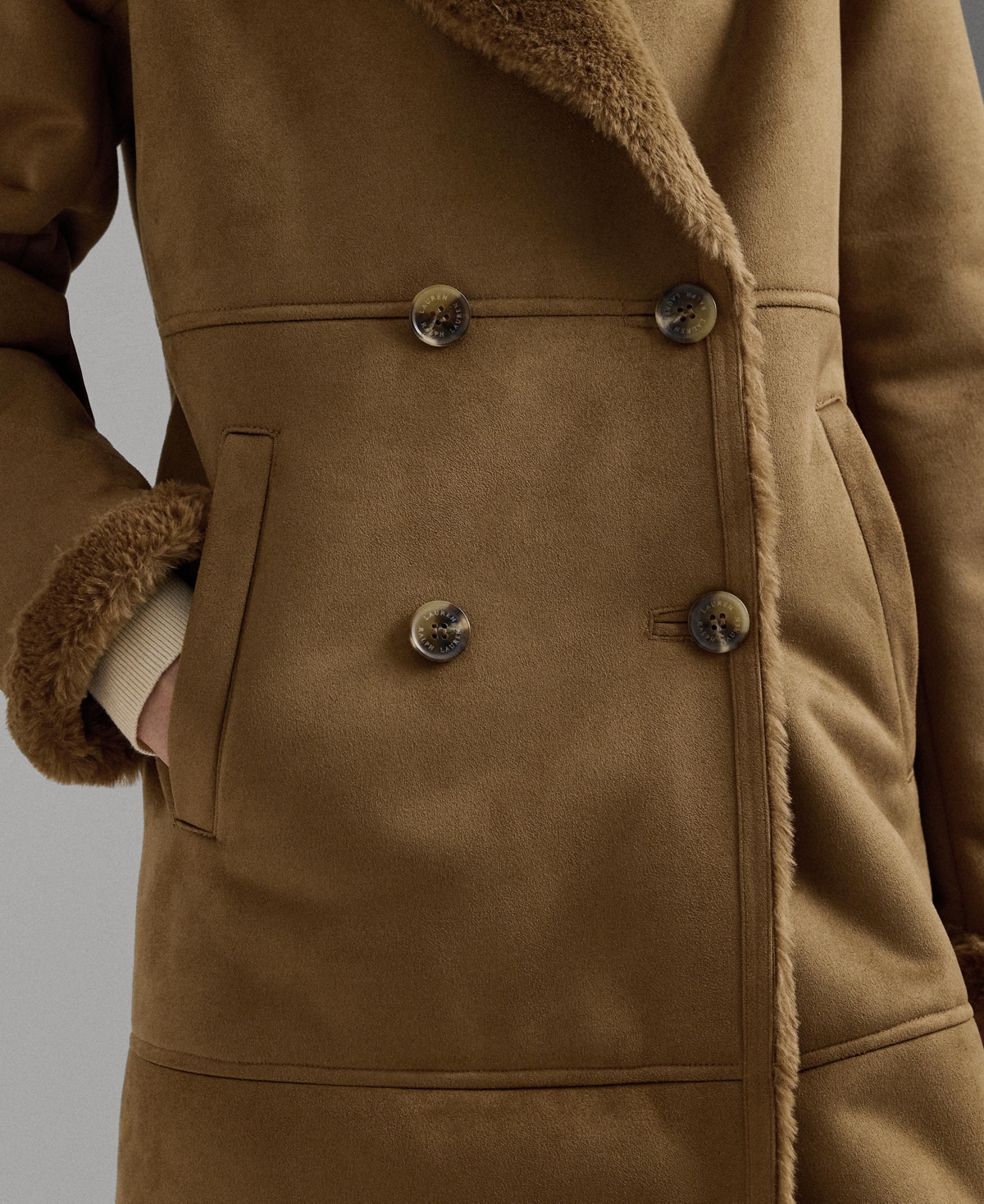 Lauren Ralph Lauren Women's Faux-Shearling Coat