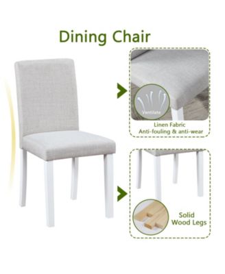 Luxurious Wooden Dining Set with Crystals & Upholstery