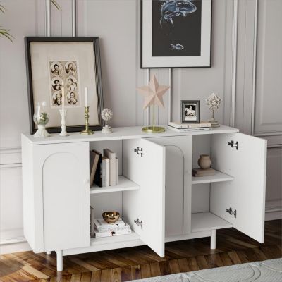 Storage Cabinet with Adjustable Shelf