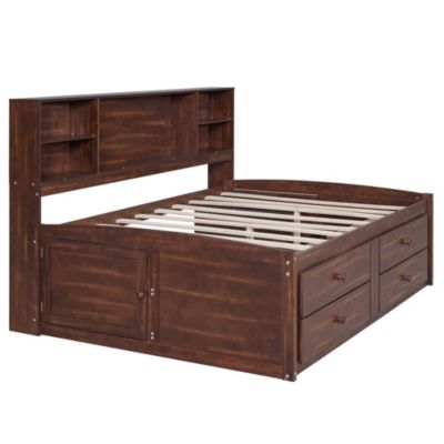 Wooden Captain's Bed with Storage