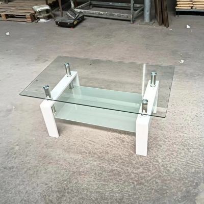 Streamdale Clear Glass Coffee Table