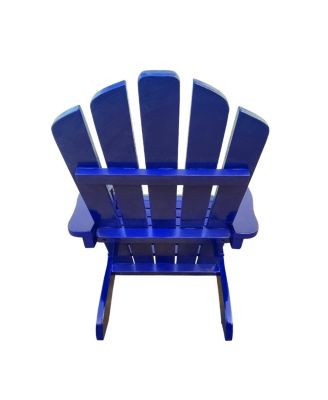 Outdoor Or Indoor Wood Children Adirondack Chair
