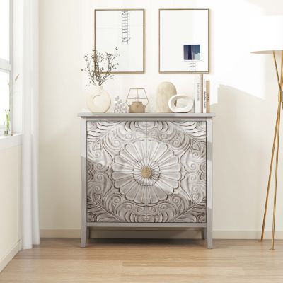 Streamdale Furnitur 2-Door Elegant Cabinet, Multipurpose Room