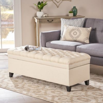 Chic Storage Ottoman Style, Comfort, and Functionality Combined
