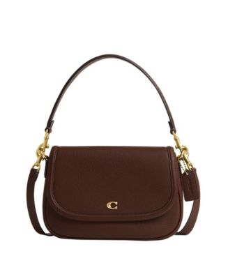COACH Legacy Small Pebble Leather Crossbody Shoulder Bag - Macy's