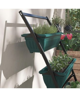 4-Tiered Vertical Garden Ergonomic, Space-Saving, Elevated Planter