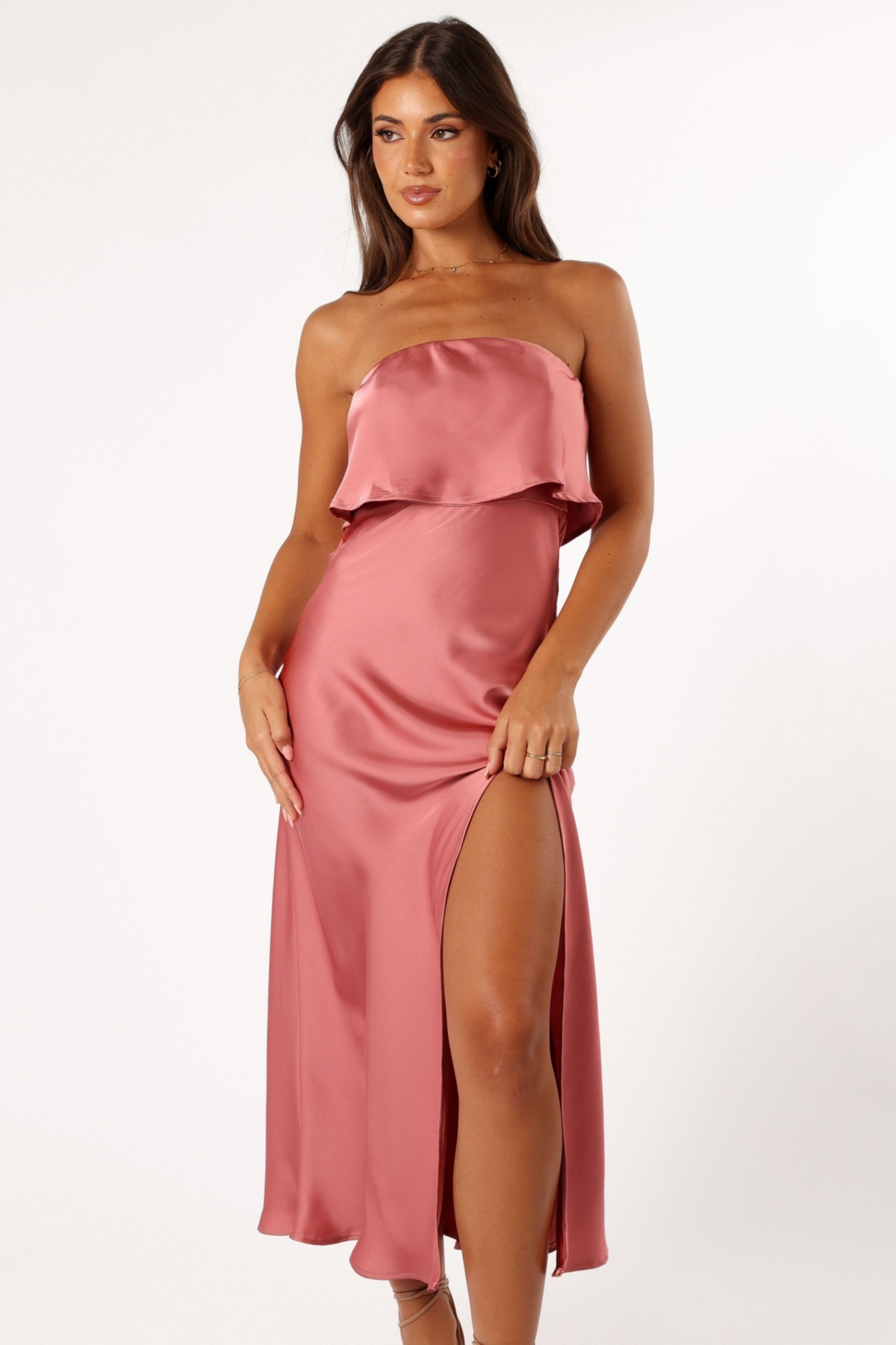 Petal and Pup Women's Vienna Strapless Midi Dress