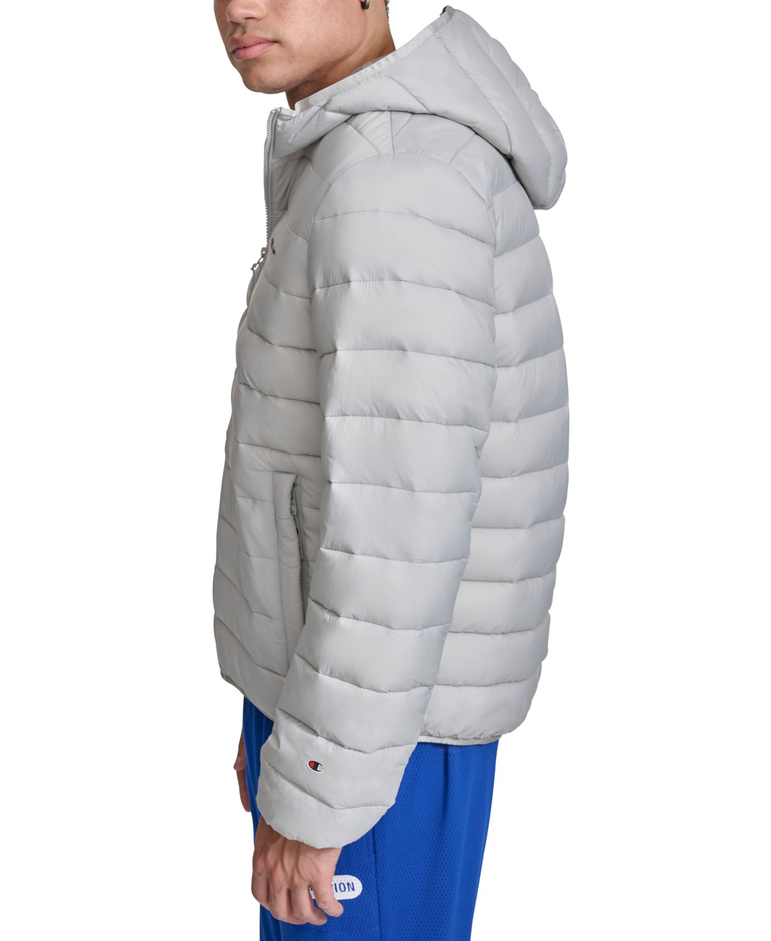 Men's Performance Quilted Hooded Jacket