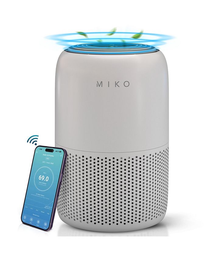 Miko HEPA Smart Air Purifier up to 770 Sqft App Controlled Macy
