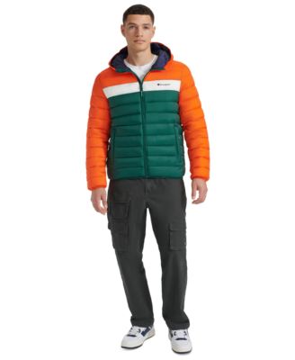 Men's Performance Quilted Hooded Jacket