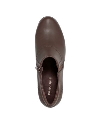 Women's Caine Side Zipper Block Heel Shooties