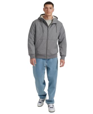 Men's Sport Shell Hooded Zipper Jacket 