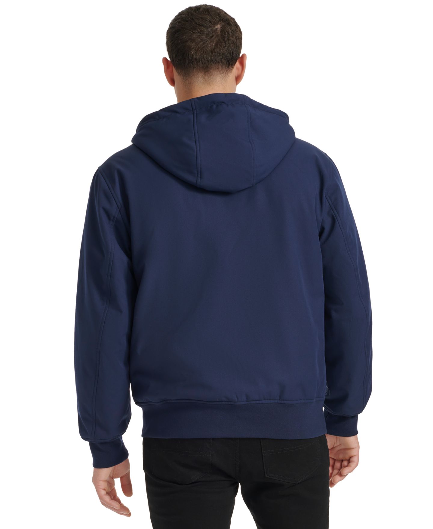 Мужская куртка Champion Sport Shell Hooded Zipper, цвет: Peacoat — фото 2