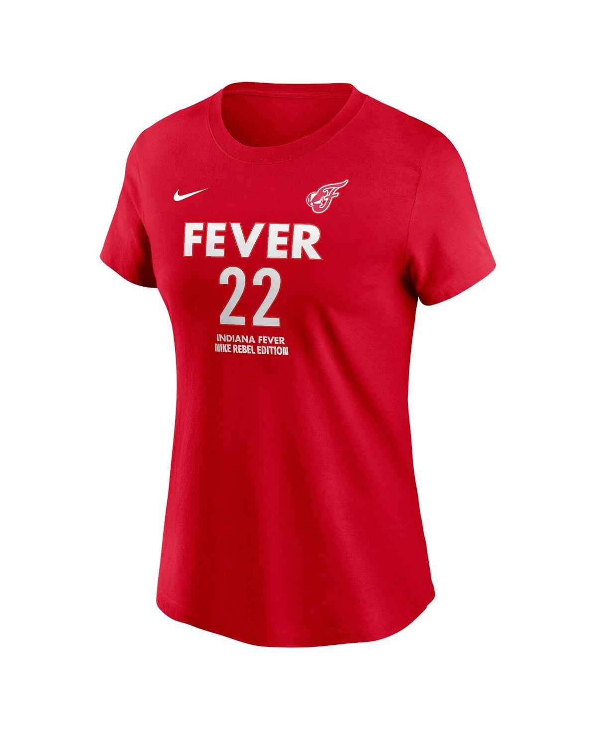 Nike Men's And Women's Caitlin Clark Red Indiana Fever 2024 Wnba Draft Rebel Edition Player Name Number T In Red